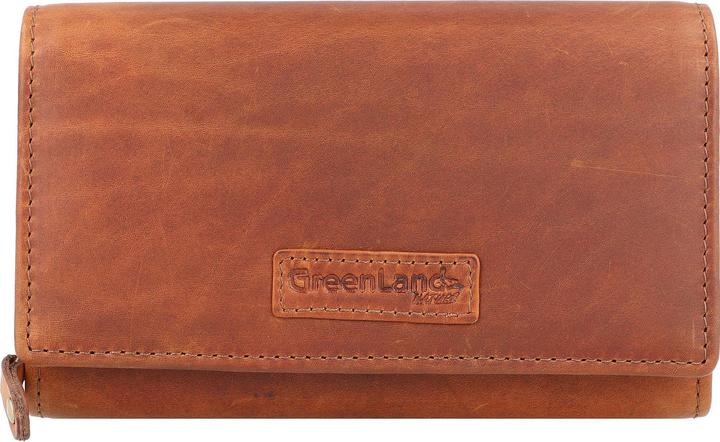 Greenland Nature Soft & Safe Geldbörse Leder 16 cm RFID