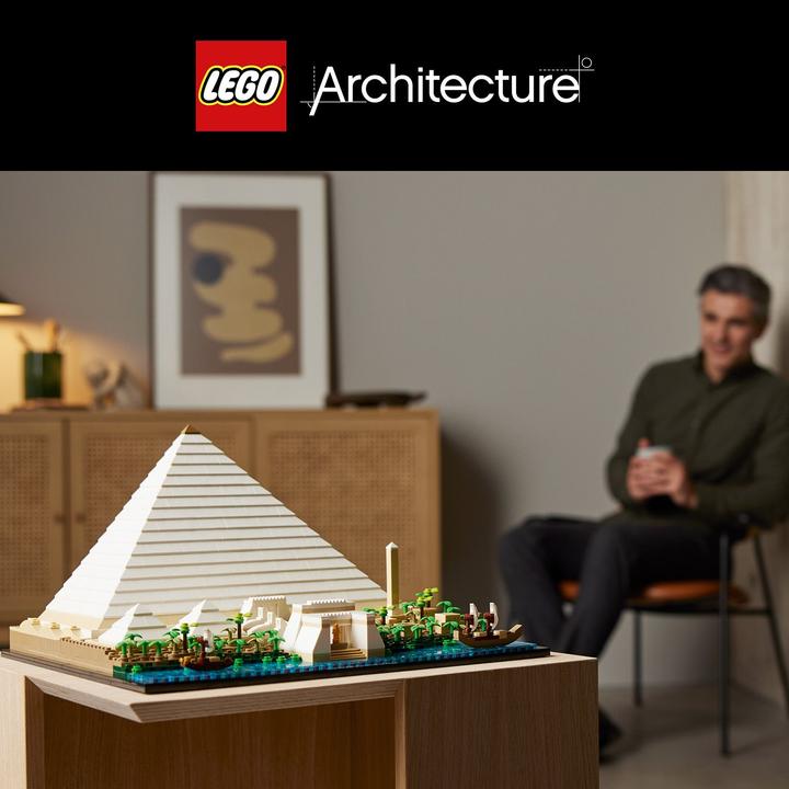 Actual product image LEGO Great Pyramid of Giza (21058, LEGO Architecture)