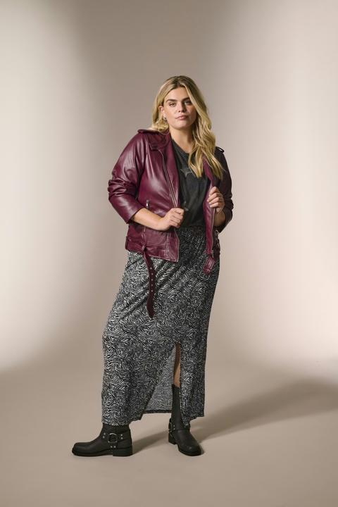 Actual product image Only -CARSADIE Lederjacke Lederjacke (42)