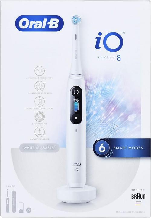 Actual product image Oral-B iO Series 8 (Oscillating toothbrush)
