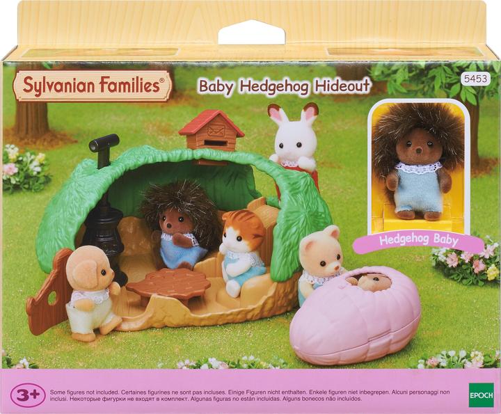 Image du produit Sylvanian Families La cachette du bébé hérisson
