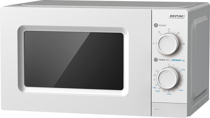 MPM Mikrowellenherd MPM-20-KMM-11/W weiss (20 l)