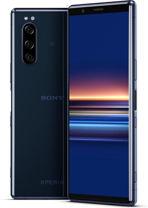 Sony Xperia 5 (128 GB, Azzurro, 6.10", Doppia SIM Ibrida, 12 Mpx, 4G)