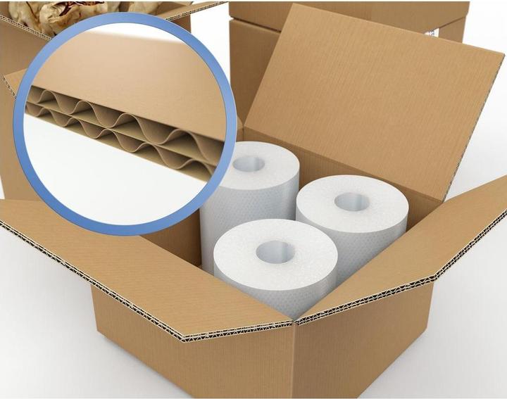 Actual product image Antalis Shipping box Branowell 29 x 25 x 20 cm, 20 pieces (25 x 29 x 20 cm, 20 x)