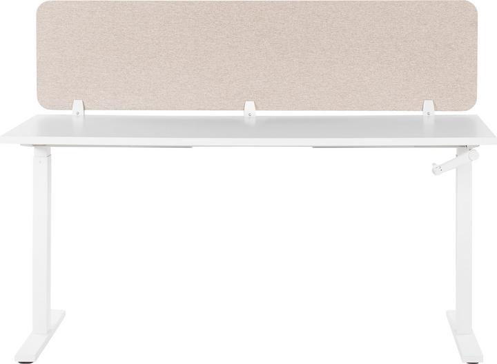 Immagine prodotto Beliani Divisorio per scrivania beige 180 x 40 cm WALLY
