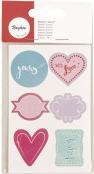 Actual product image Rayher Stickers yours, 24 pieces