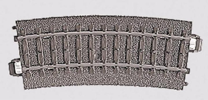 Produktbild Märklin H0 C-Gleis (mit Bettung) 24115 (Spur H0)