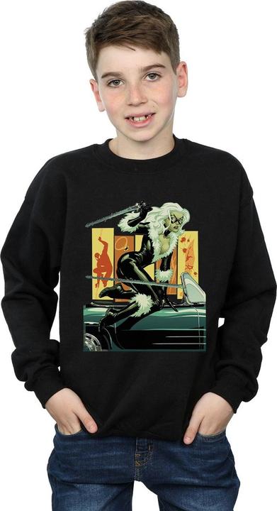 Produktbild Black Cat Car Sweatshirt Jungen (128)