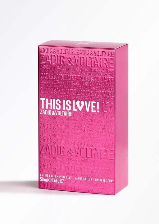 Actual product image Zadig & Voltaire This is Love! - Eau de Parfum Pour Elle (Eau de parfum, 50 ml)