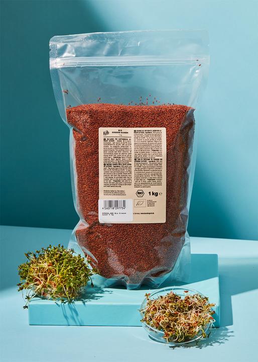 Produktbild KoRo Bio-Samen für Gartenkresse (Lepidium Sativum) (1000 g)