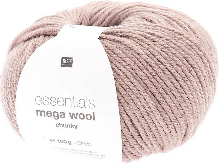 Produktbild Rico Design Wolle Essentials Mega Wool chunky 100 g, Mauve (125 m)