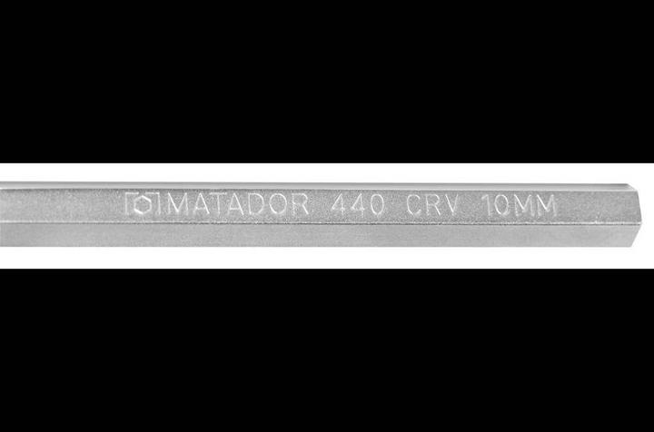 Actual product image Matador Offset screwdriver set inner hexagon 1.5 mm, 2 2.5 3 4 5 6 8 10 mm