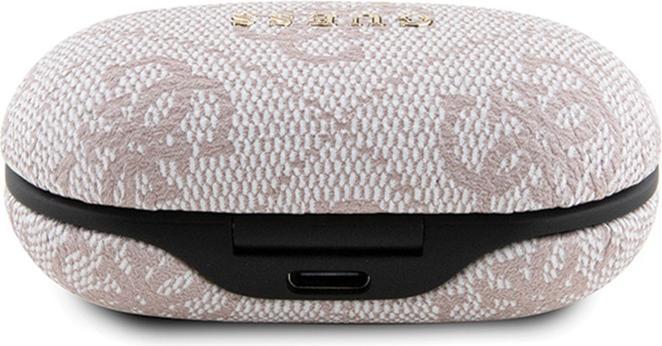 Image du produit Guess Ecouteurs True Wireless 4G PU Metal Logo - rose (5 h, Sans fil)