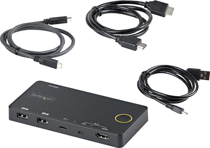 Actual product image StarTech 2 Port Hybrid KVM