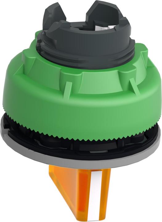 Produktbild Schneider Electric Leuchtwahlschalter, Front, Kunststoff, ZB5FK1353C0