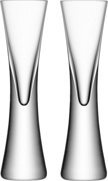 LSA 2er Set Moya Likörglas 50ml - klar (0.50 dl, 2 x, Likörgläser + Grappagläser)