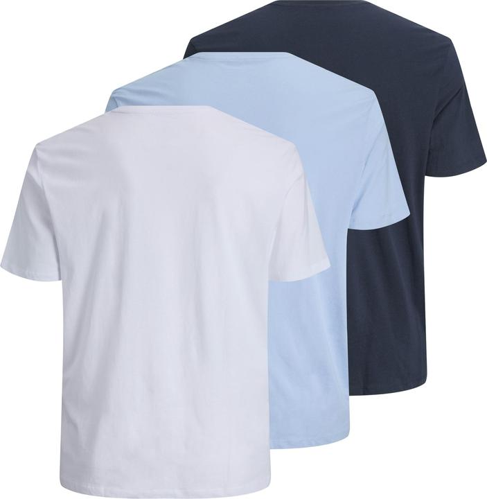 Actual product image Jack & Jones Plus Size 3er-pack Gedruckt T-shirt T-shirt (3XL)