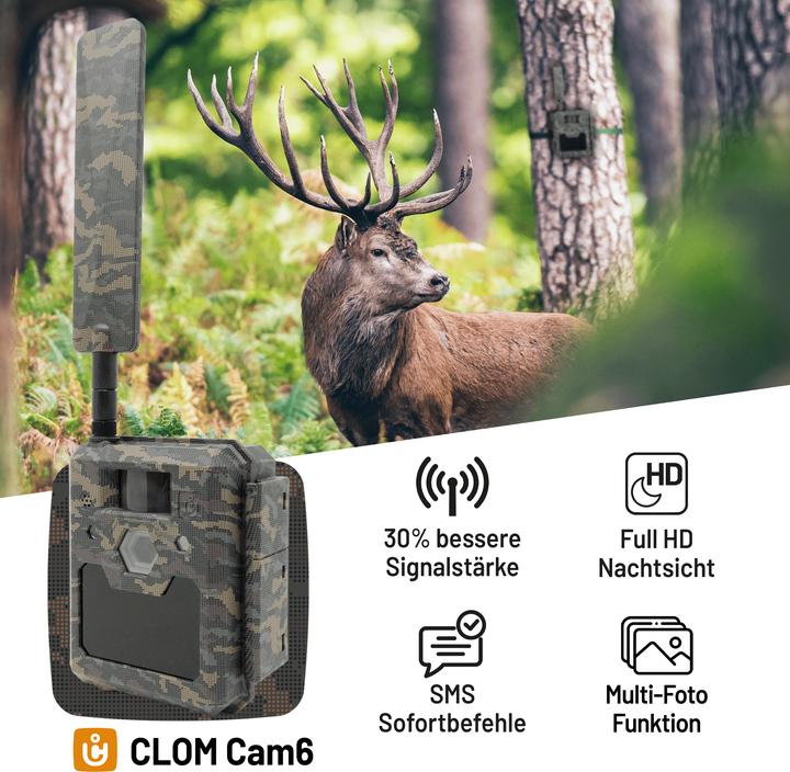 Produktbild ICUserver ICU CLOM Cam6 Wildkamera Camouflage