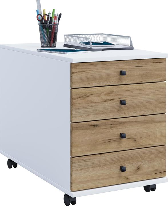 Produktbild VCM Holz Rollcontainer Schublade Lona (42 x 75 cm)