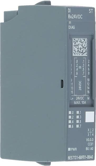 Immagine prodotto Siemens 6ES7131-6BF01-0BA0 Alimentatore e convertitore di tensione per interni multicolore