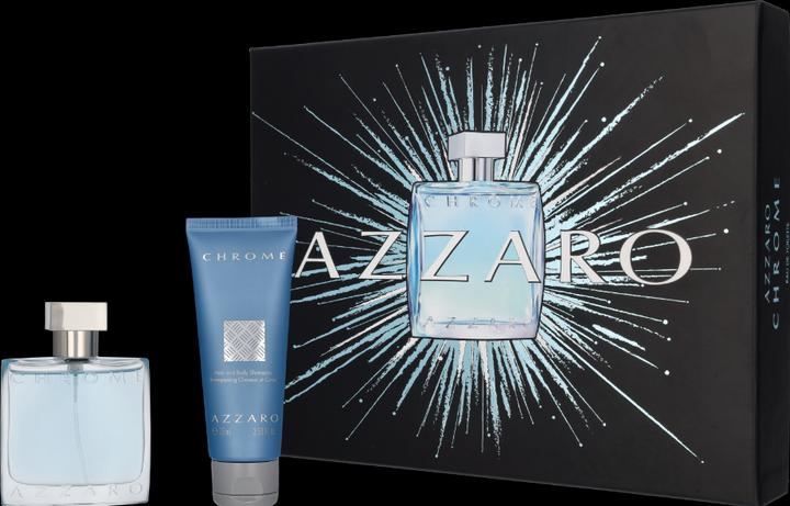 Actual product image Azzaro Chrome Eau De Toilette Fresh Aquatic Men's Cologne - Citrus Woody (Eau de toilette, 125 ml)