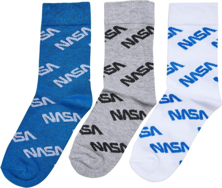 Image du produit Mister Tee NASA Allover Socks Kids 3-Pack - 20765 (Lot de 3, 31 - 34)