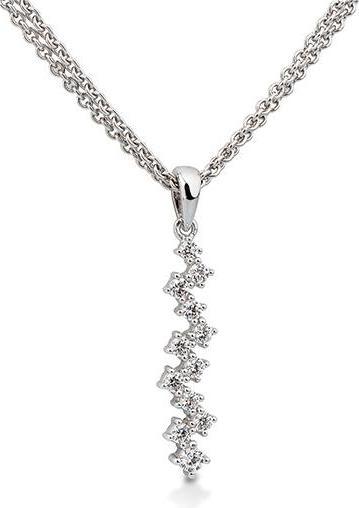 Breuning ANHÄNGER - BRILL. 0,43 Ct. H/si (750/18 K Gold)