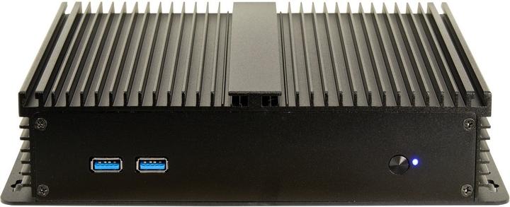 Produktbild Intertech Inter-Tech Geh Mini ITX IP-40 black 2xUSB 3.0 58x235x200mm (Mini-ITX)