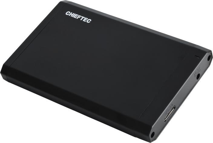 Actual product image Chieftec ALU.BOX FOR 2.5" HDD 12.5mm SATA->USB3.0 (2.5")