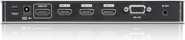 Immagine prodotto Aten VS481B Interruttore HDMI a 4 porte Ultra-HD