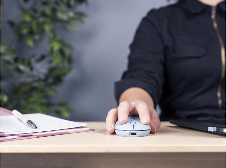 Actual product image Trust Mouse Puck Rechargeable Blue (Wireless)