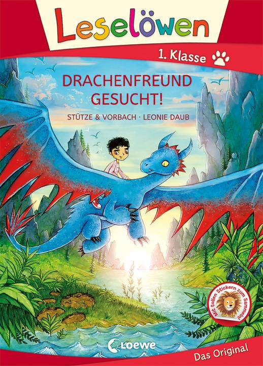 Produktbild Leselöwen 1. Klasse - Drachenfreund gesucht! (Deutsch, Stütze & Vorbach, Leonie Daub, 2022)