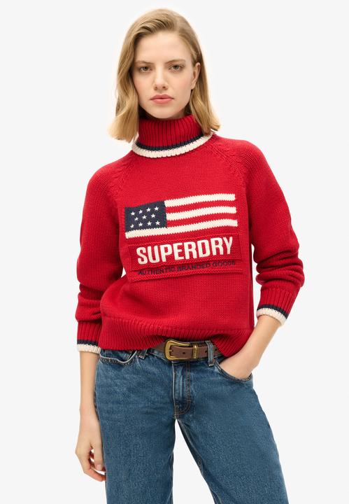 Produktbild Superdry Americana Strickpullover mit Rollkragen (10)