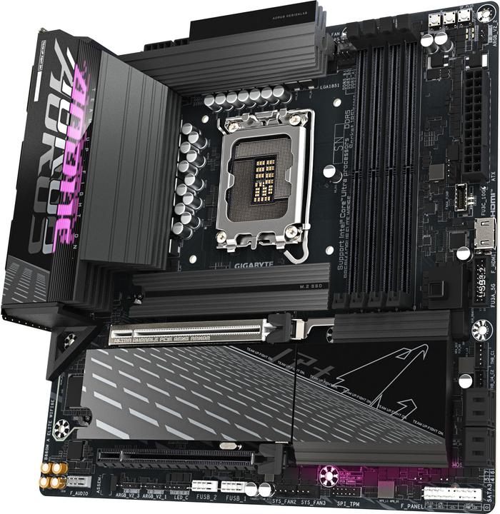 Actual product image Gigabyte B860M AORUS ELITE WIFI6E (LGA 1851, Intel B860, mATX)