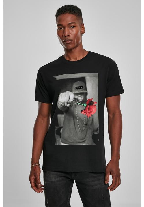Actual product image Mister Tee Pistol Rose Tee (XS)