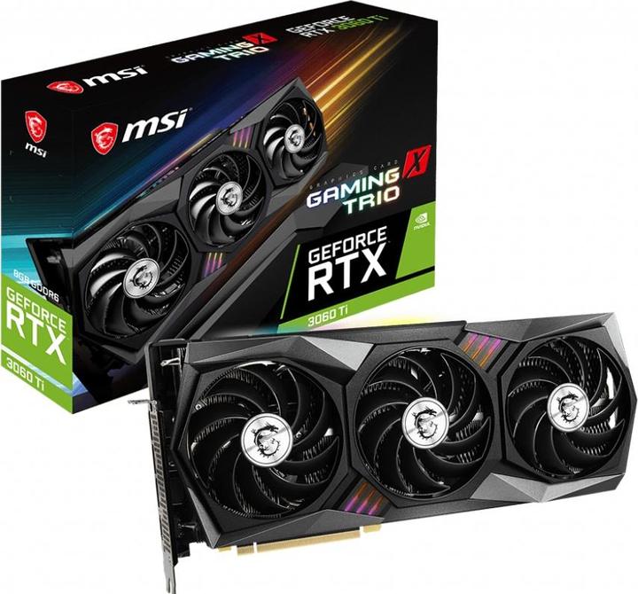 Image du produit MSI GeForce RTX 3060 Ti GAMING X TRIO (8 Go)