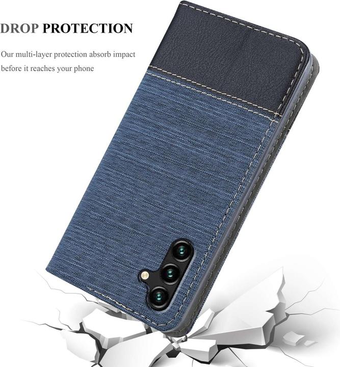 Actual product image Cadorabo Jeans Book Cover (Samsung Galaxy A13 5G)