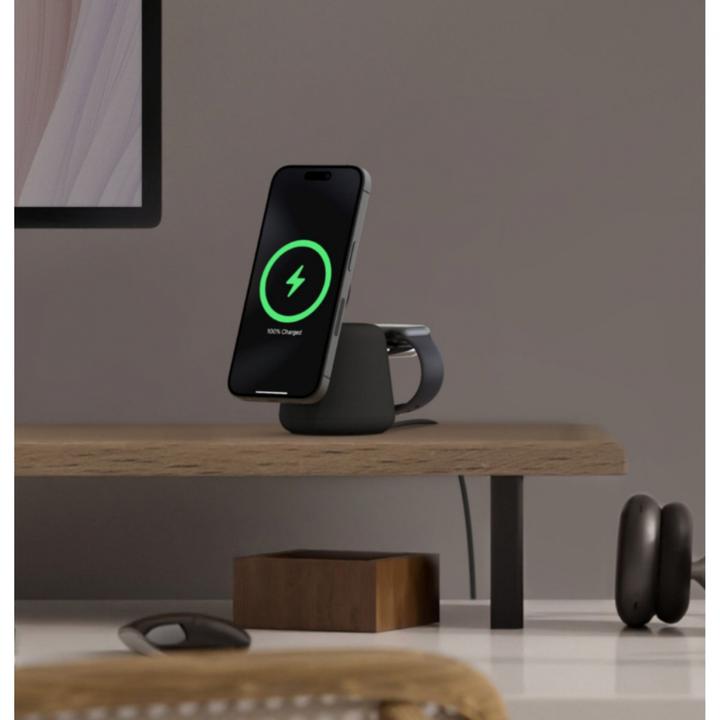 Immagine prodotto Belkin Stazione di ricarica MagSafe 2-in-1 BoostCharge Pro (15 W)