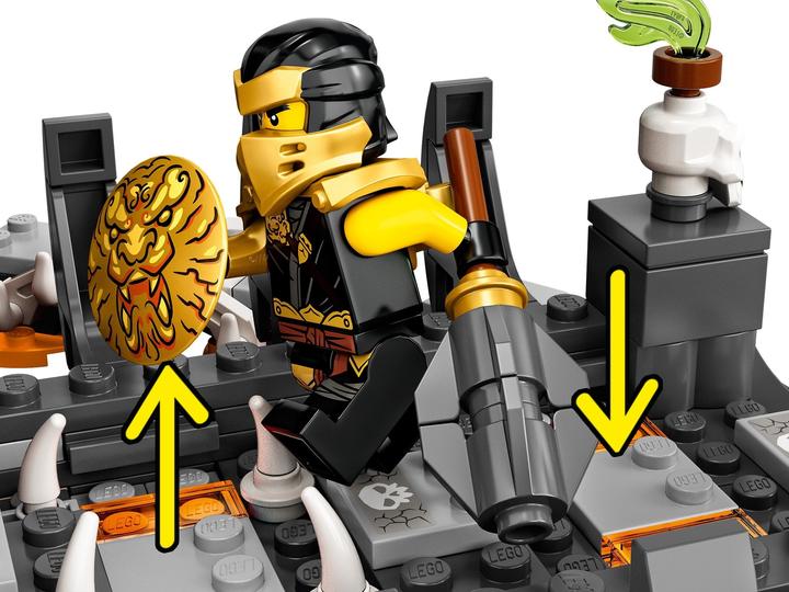 Produktbild LEGO Verlies des Totenkopfmagiers (71722, LEGO Ninjago)