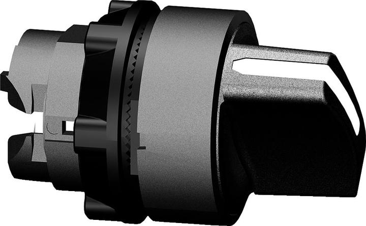 Actual product image Schneider Electric Wahlschalter, Frontelement, Harmony XB5, Kunststoff, 22mm, schwarz, 2 Stellungen, rastend, Sammelver