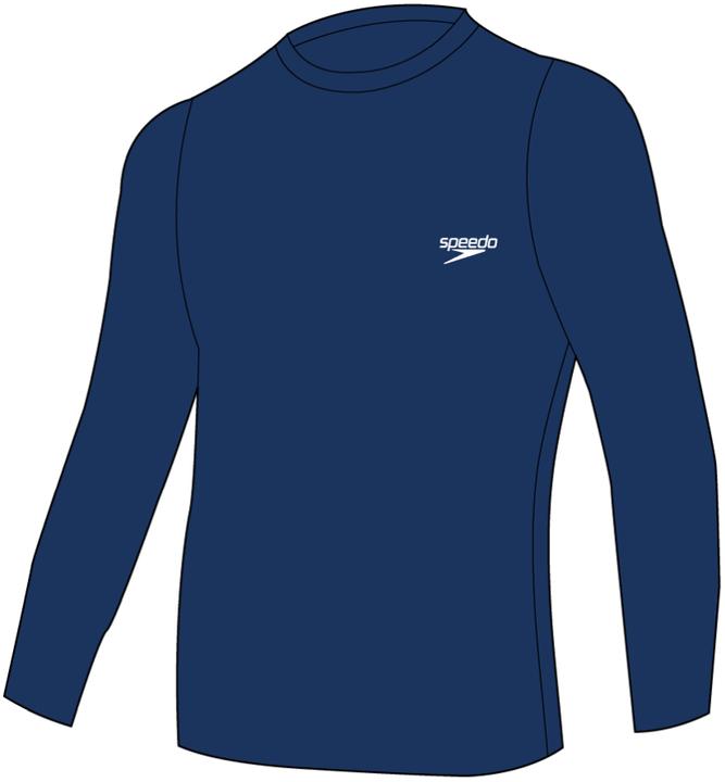 Speedo Printed Long Sleeve Swim Tee