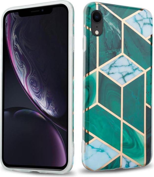Produktbild Cadorabo IMD TPU Bunter Marmor Cover (Apple iPhone XR)