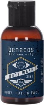 Immagine prodotto Benecos KG Men - Lavaggio corpo 3in1 (50 ml)