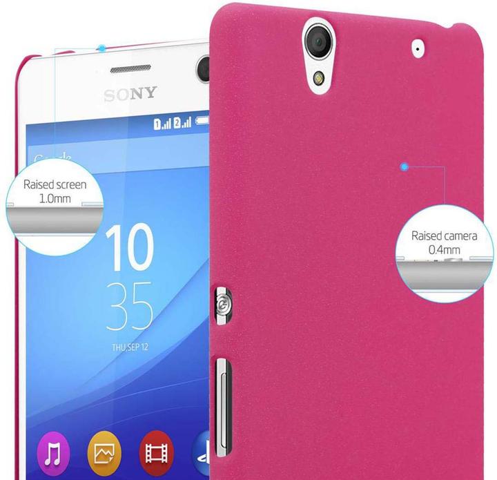 Produktbild Cadorabo Hard Cover Frosty Cover (Sony Xperia C4)