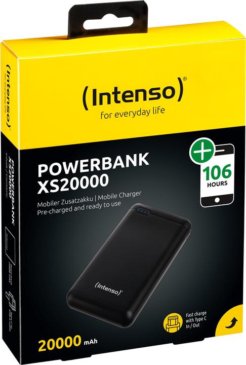 Produktbild Intenso XS20000 (20000 mAh, 74 Wh)