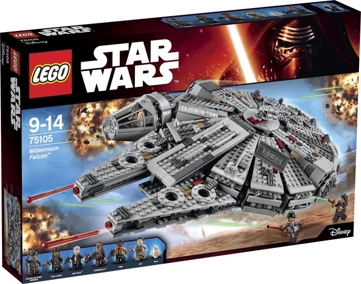 LEGO Star Wars Faucon Millénium (75105, LEGO Star Wars)