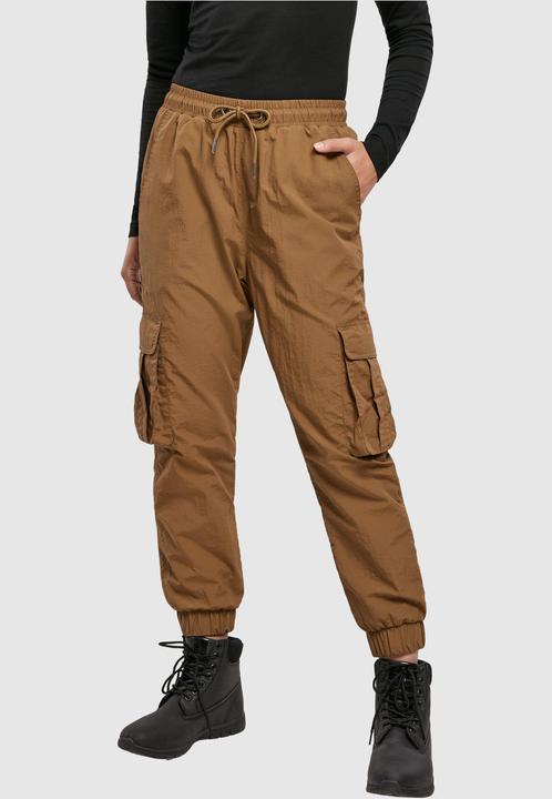 Immagine prodotto Urban Classics Pantaloni di nylon Cargo a vita alta da donna (XS)