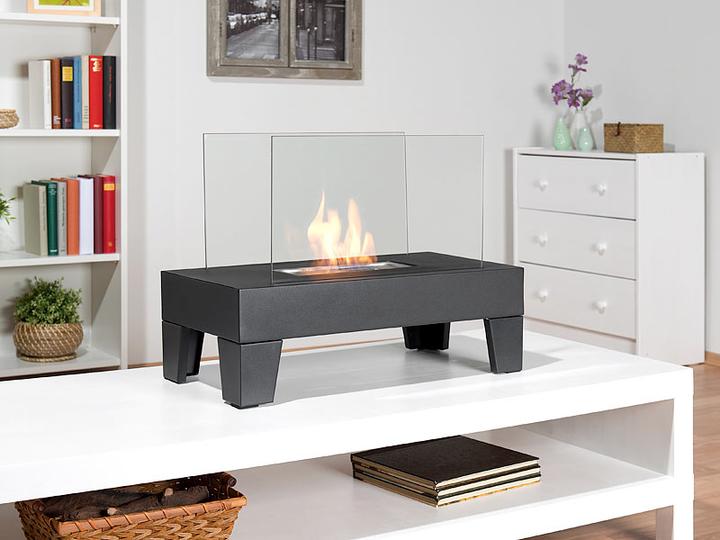 Produktbild Carlo Milano Lounge-Dekofeuer (60 x 45 x 30 cm)