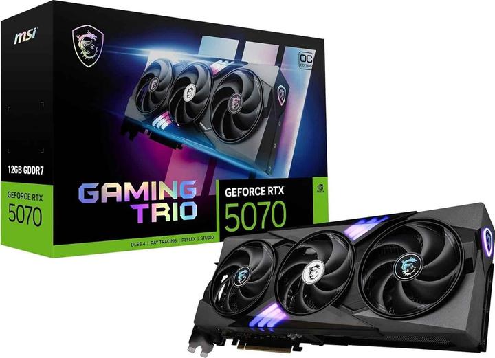 Productafbeelding MSI GeForce RTX 5070 12G GAMING TRIO OC (12 GB)