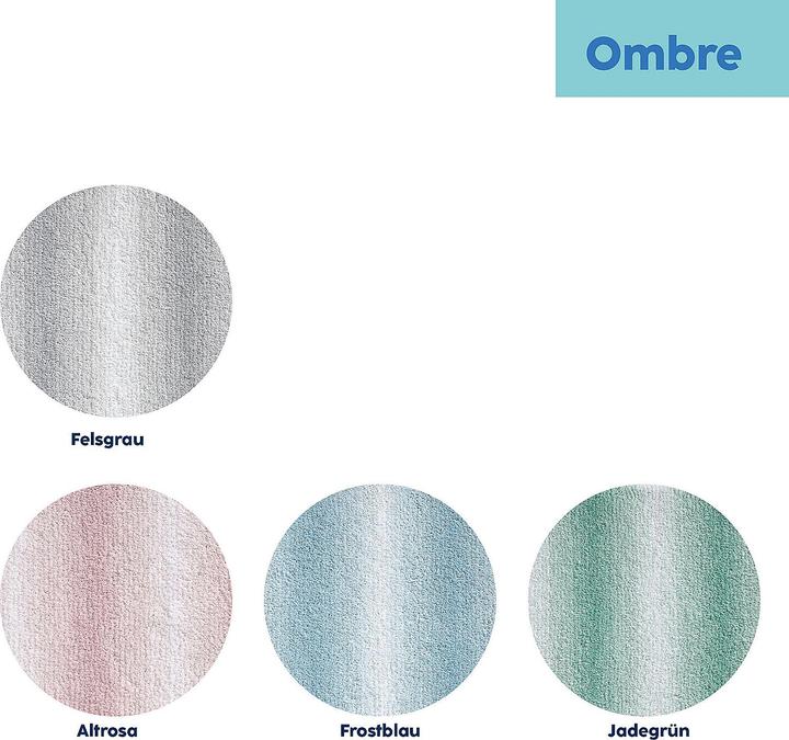 Actual product image Kela Bathmat Ombre rock grey (120 x 70 cm)